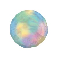Ballon rond irisé de 45 cm - Anagram - 1 unité
