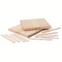 Bâtonnets en bois pour glaces 9,3 cm - Decora - lot de 100
