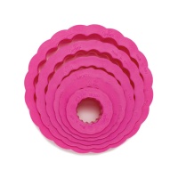 Emporte-pièces ronds ondulés - Decora - 6 unités
