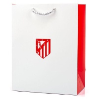 Sac cadeau blanc Atlético de Madrid 40 x 30 x 12 cm
