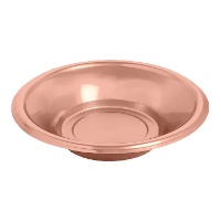 Bols de 18 cm ronds en plastique - 6 unités