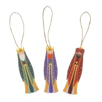 Pendentifs des Rois Mages d'Orient - 3 unités