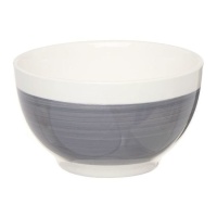 Bol de 0,66 L gris avec bande blanche
