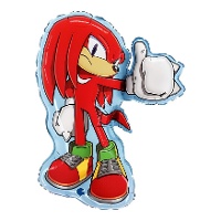 Ballon de Knuckles de Sonic de 66 cm