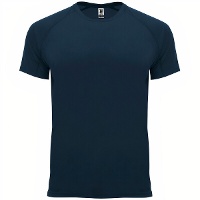 T-shirt technique 100 % polyester bleu marine - Roly