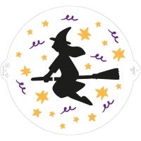 Pochoir de sorcière de 25 cm