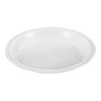 Assiettes rondes en plastique résistant de 17 cm - 10 unités