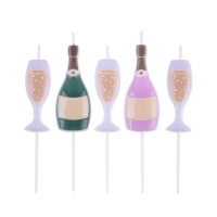Bougies de Prosecco - PME - 5 unités