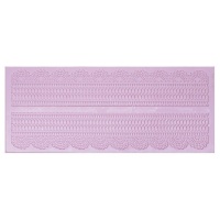 Moule rectangulaire en silicone avec deux bordures de 39,2 x 16,2 cm - Artis decor