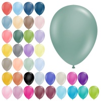 Ballons en latex de 13 cm pastel - Tuftex - 50 unités