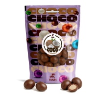 Coco enrobé de chocolat au lait - 200 gr