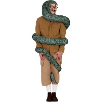 Costume d'attaque de serpent pour homme