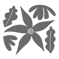 Matrices de découpe de fleurs et feuilles assorties - Artemio - 5 unités