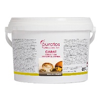 Crème blanche aux morceaux de biscuit cacao, 3 kg - Puratos
