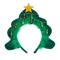 Diadème en forme d'arbre de Noël
