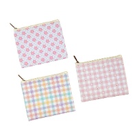 Porte-monnaie pastel de 12,5 x 10,5 cm - 1 unité