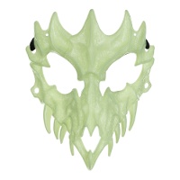 Masque de crâne d'animal phosphorescent