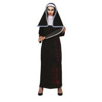 Déguisement de nonne meurtrière de La Purge
