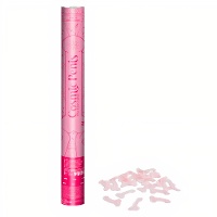 Canon à confettis Pénis roses - 50 cm