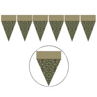 Fanion de Camouflage Militaire - 3 m