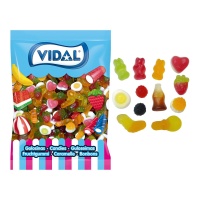 Assortiment de mini-gommes - Fab Mix Vidal - 1 kg