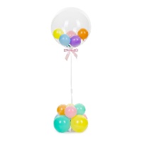 Centre de table pour ballons de 72 cm - 4 pièces