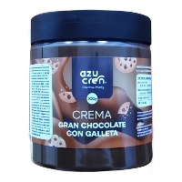 Crème de grand chocolat avec biscuit de 300 gr - Azucren