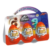 Kinder Joy avec billes enrobées de crème de cacao avec surprise - 3 unités