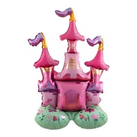 Ballon de château de princesses avec base 65 x 90 cm
