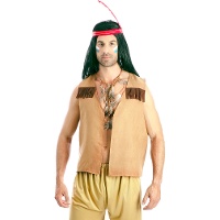 Gilet style indien ou cow-boy pour adulte