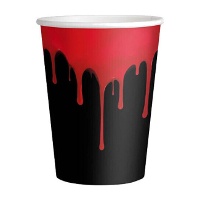 Verre Bloody night 270 ml - 10 unités