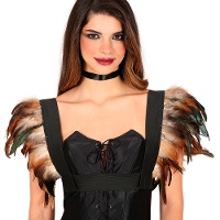 Gilet en plumes pour adulte