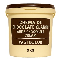 Crème de chocolat blanc 3 kg - Pastkolor