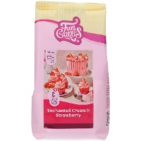 Préparation pour Enchanted Cream à la fraise 450 g - Funcakes