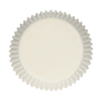 Capsules pour cupcakes de couleur blanche - FunCakes - 500 unités