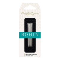Aiguilles longues assorties pour Sashiko - Bohin - 15 unités