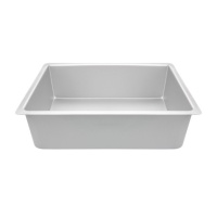 Moule rectangulaire en aluminium de 30 x 20 x 10 cm - Decora