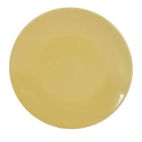 Assiette jaune de 27 cm