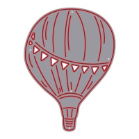 Troquel de montgolfière Zag - Misskuty