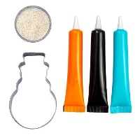 Kit de décoration pour biscuits de Noël - 5 pièces
