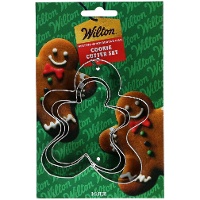 Emporte-pièces Bonhomme de Pain d'épices - Wilton - 3 unités