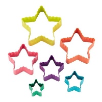 Emporte-pièces étoile double face - Wilton - 6 unités