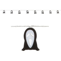 Guirlande de fantôme assassin avec lumière de 1,65 m
