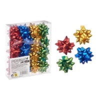 Ruban satin mat pour cadeau de 6 cm - 40 unités
