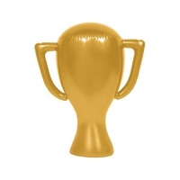 Trophée gonflable doré de 45 cm