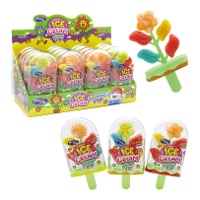 Fleurs de bonbons gélifiés 10 g - lot de 20
