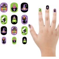 Ongles postiches pour enfants - 12 unités