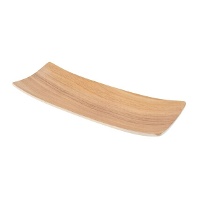 Vide-poche rectangulaire en bois de 34,2 x 12,8 cm - DCasa