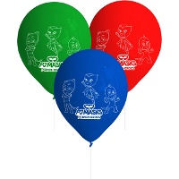 Ballons en latex de PJ Masks - 8 unités