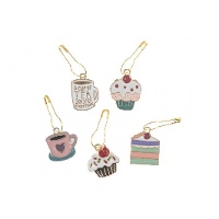 Marqueurs de point en acier en forme de pâtisseries - Milward - 5 unités